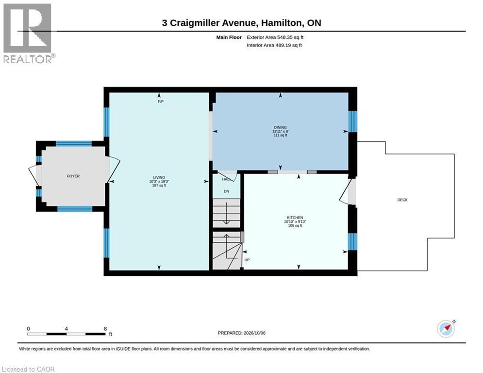 Floor plan - 3 Craigmiller Avenue, Hamilton, ON