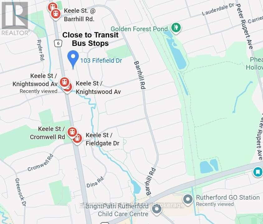 103 Fifefield Drive, Vaughan, ON