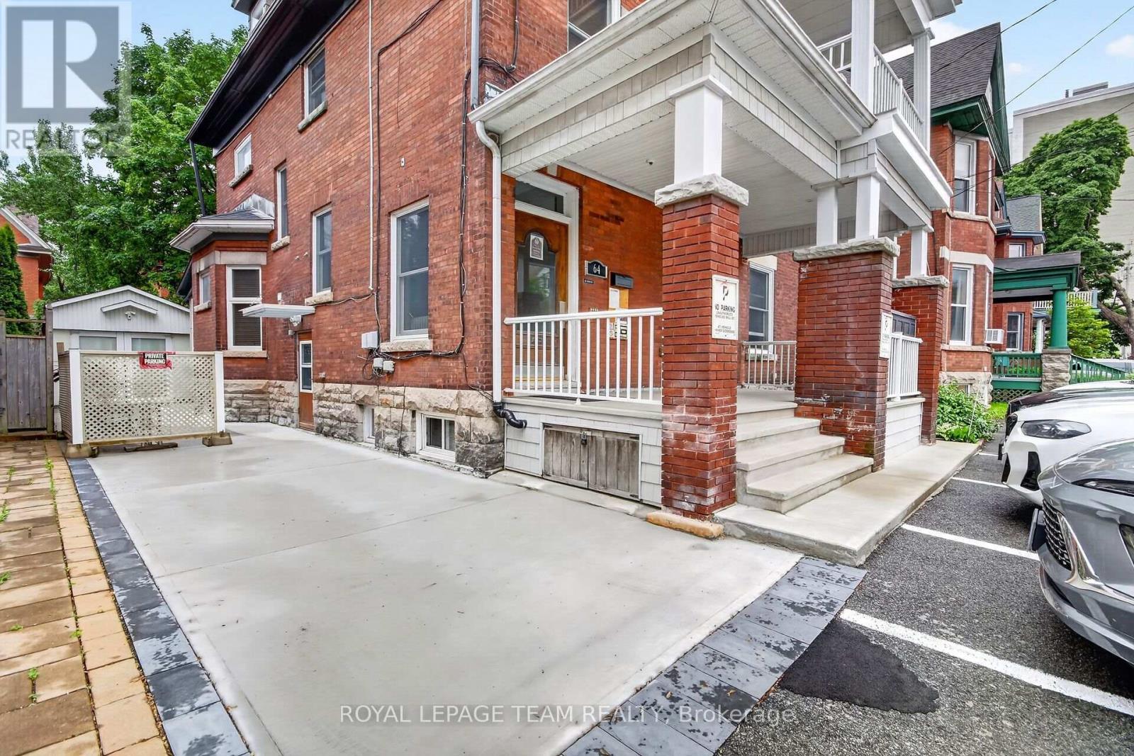 Lots of parking available! Reinforced pad. - 64 Delaware Avenue, Ottawa, ON