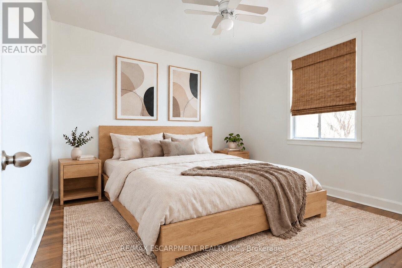 Bedroom Virtually Staged - 548 Beach Road, Hamilton, ON