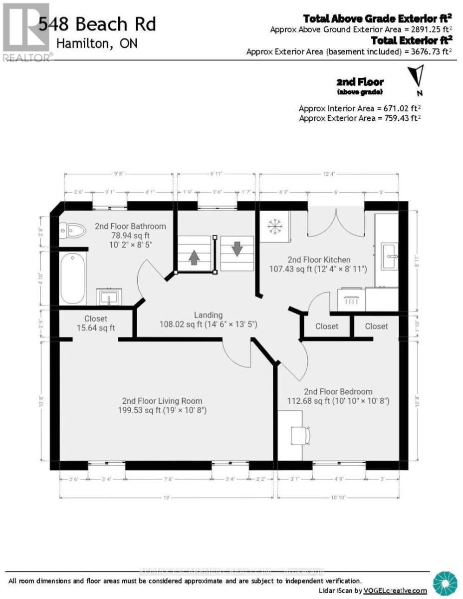 Floor Plan - 548 Beach Road, Hamilton, ON