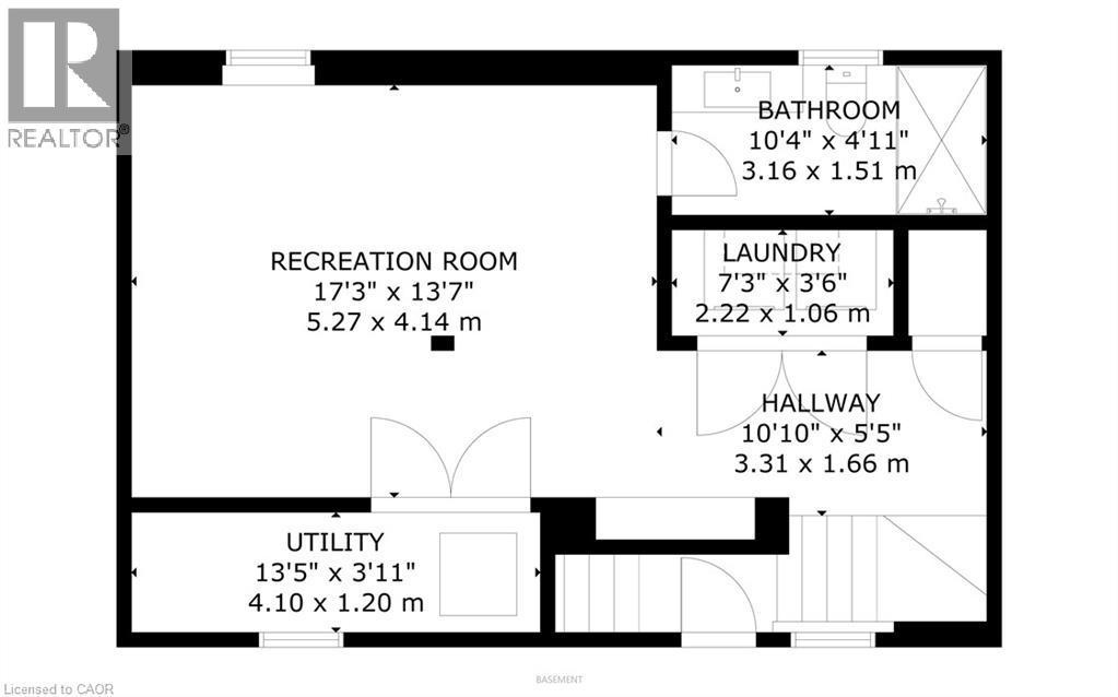 Floor Plans - Second Level - 1231 Dunsmure Road, Hamilton, ON