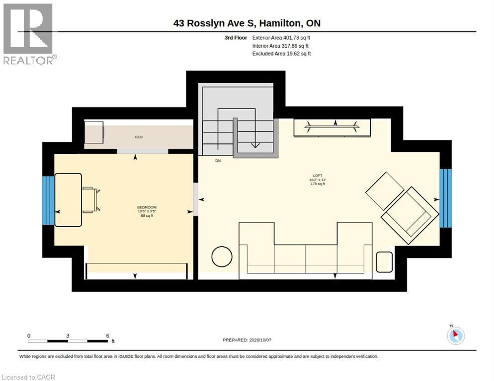 Floor plan - 43 Rosslyn Avenue S, Hamilton, ON