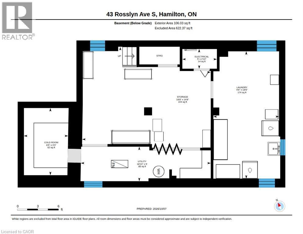 Floor plan - 43 Rosslyn Avenue S, Hamilton, ON