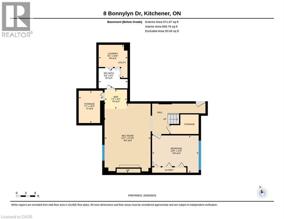 Floor plan - 8 Bonnylyn Drive, Kitchener, ON