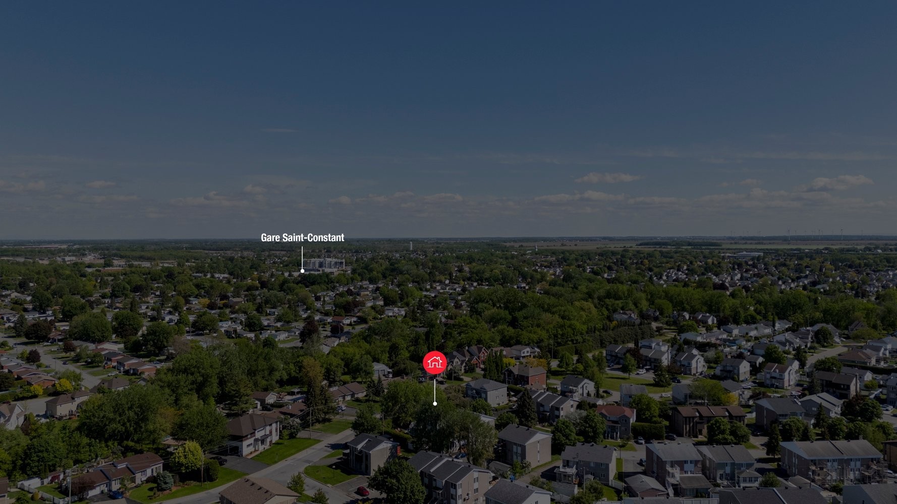 Photo aérienne - 1 - 1B Rue Ouellette, Saint-Constant, QC