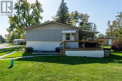 Side view of home -