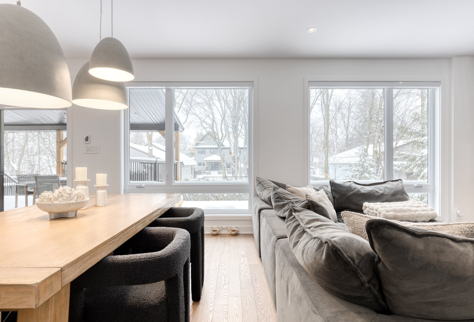 Dining Room - Rue Des Cèdres, L'Assomption, QC - Indoor Photo Showing Living Room
