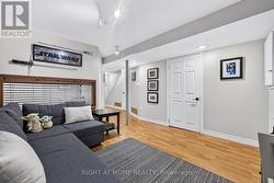 Laundry room Tucked behind that door - 