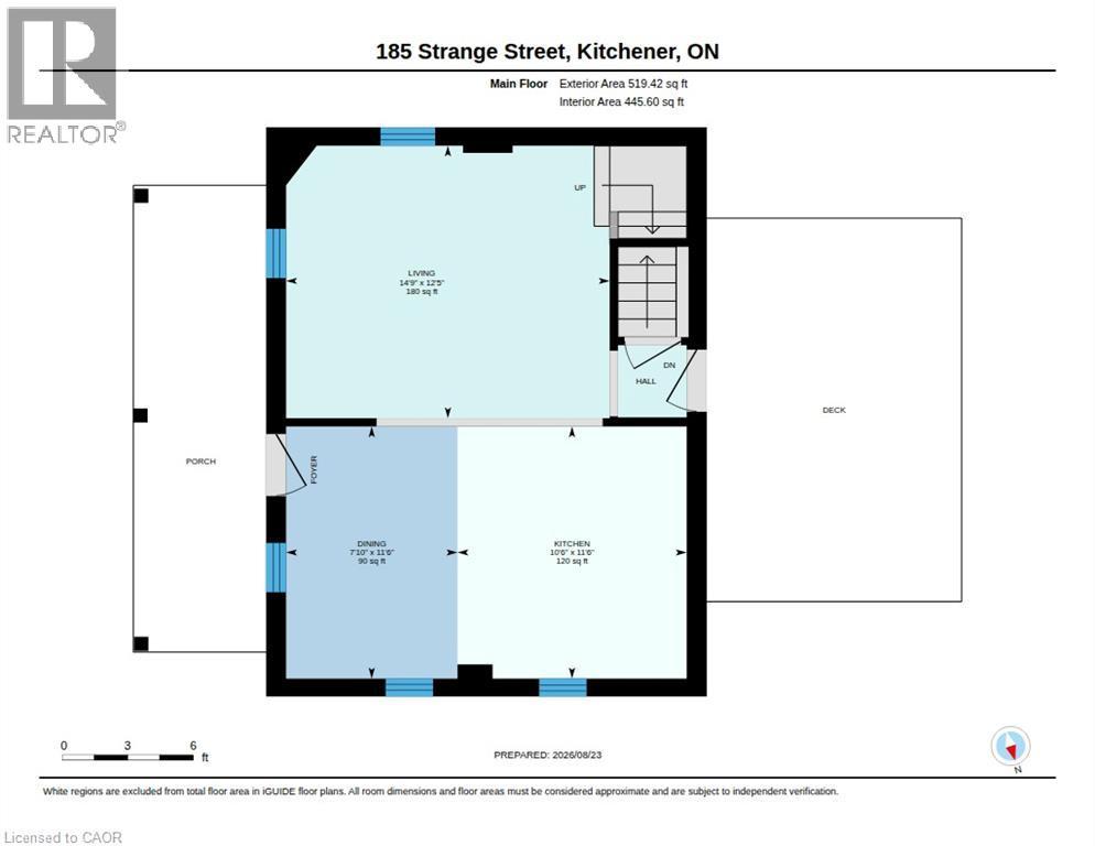 Floor plan - 185 Strange Street, Kitchener, ON - Other