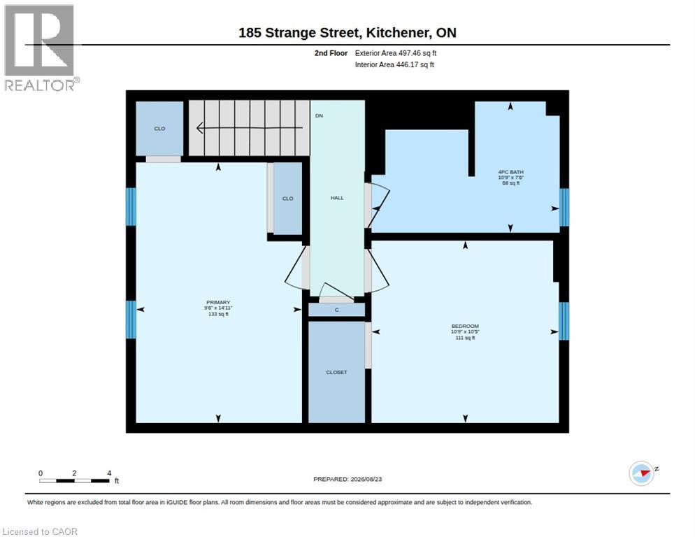 Floor plan - 185 Strange Street, Kitchener, ON - Other
