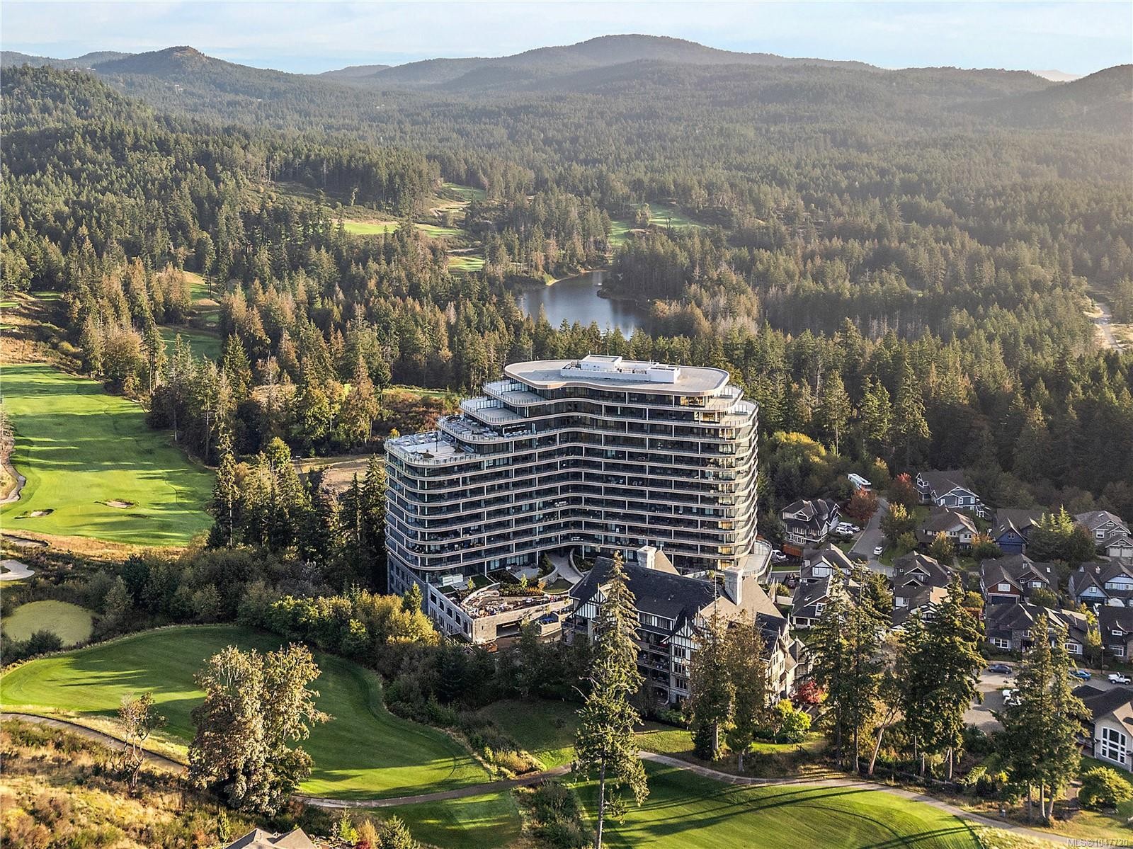 #222-2000 Hannington Rd, Langford, BC - Outdoor With View