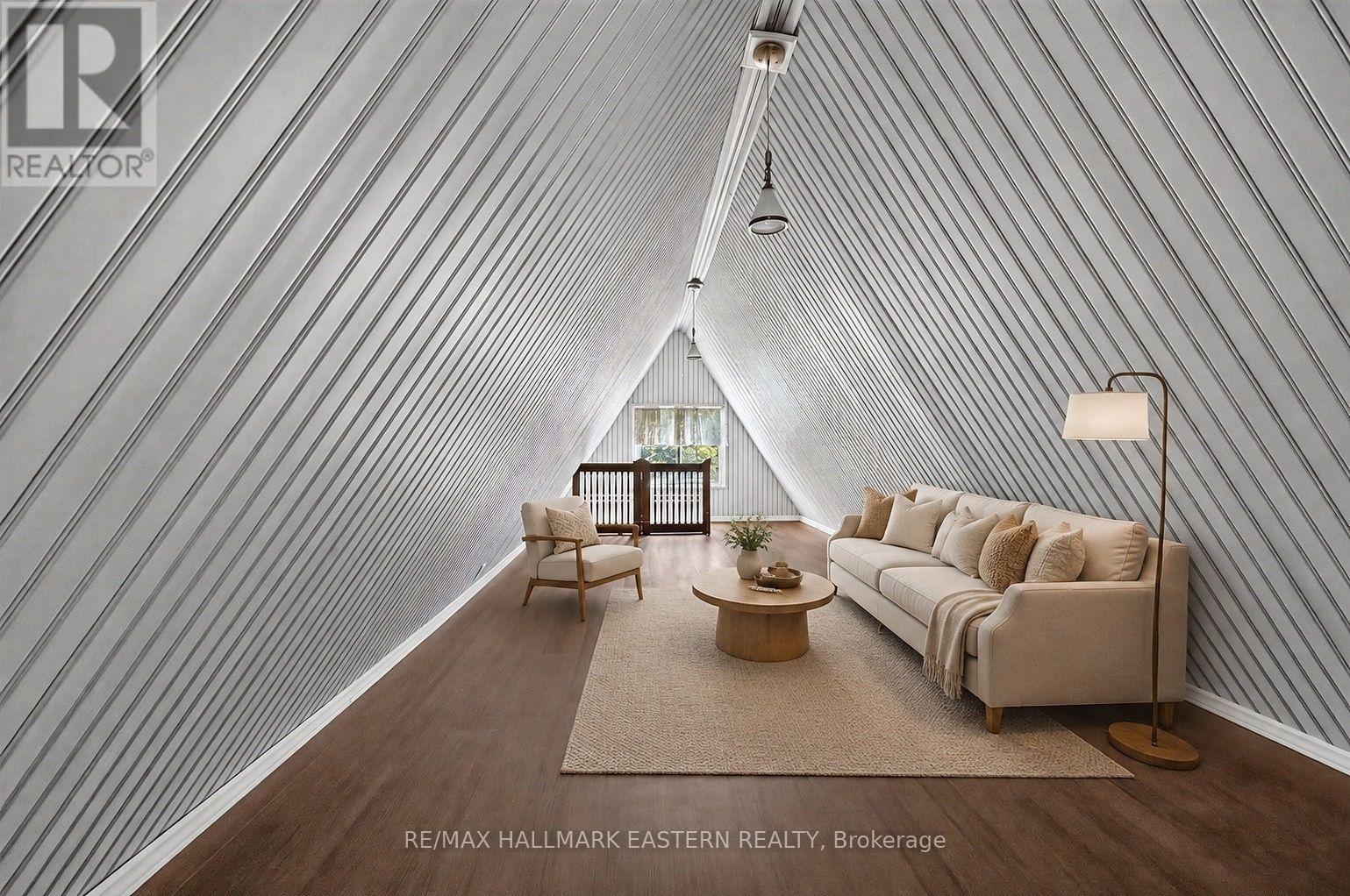 Virtually Staged Living Room - 2215 David Fife Line, Otonabee-South Monaghan, ON - Indoor Photo Showing Other Room