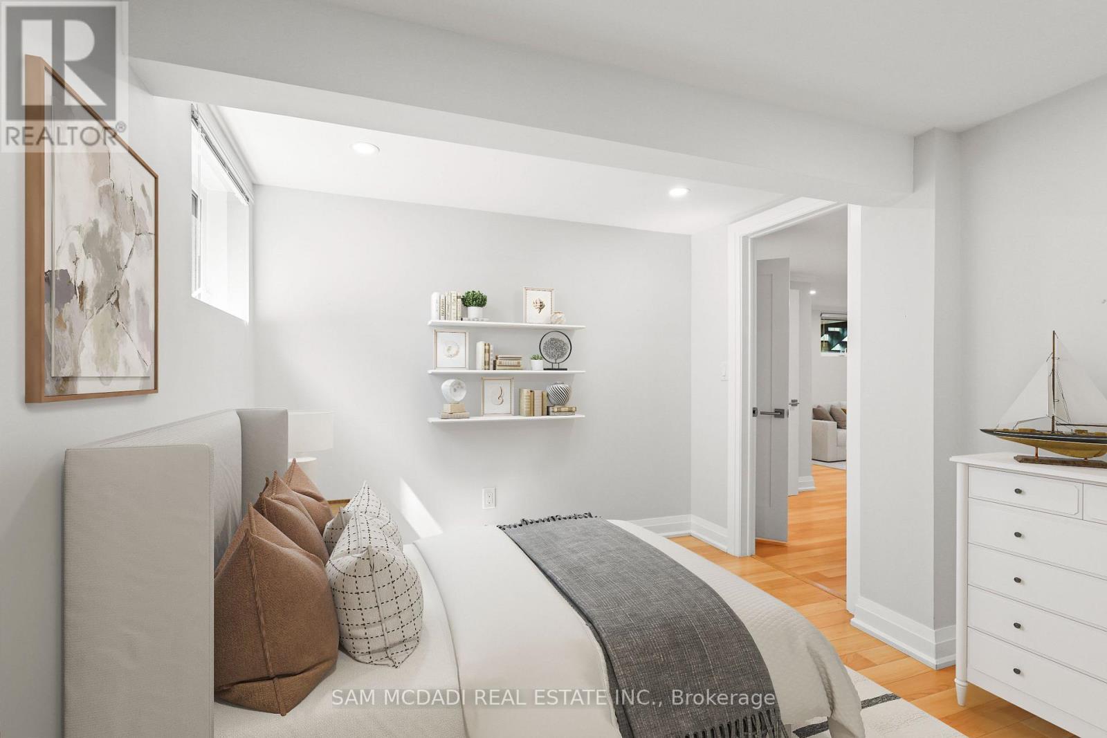 Virtual Staged - 1613 Wembury Road, Mississauga, ON - Indoor Photo Showing Bedroom