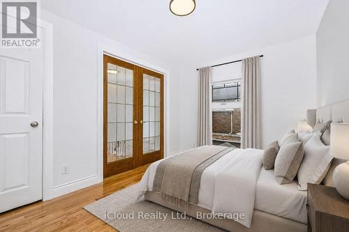 Upper Level Virtually Staged Bedroom 2 - 654 Duke Street, Cambridge, ON 