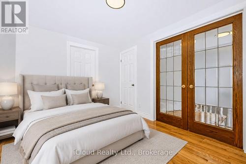 Upper Level Virtually Staged Bedroom 2 - 654 Duke Street, Cambridge, ON 
