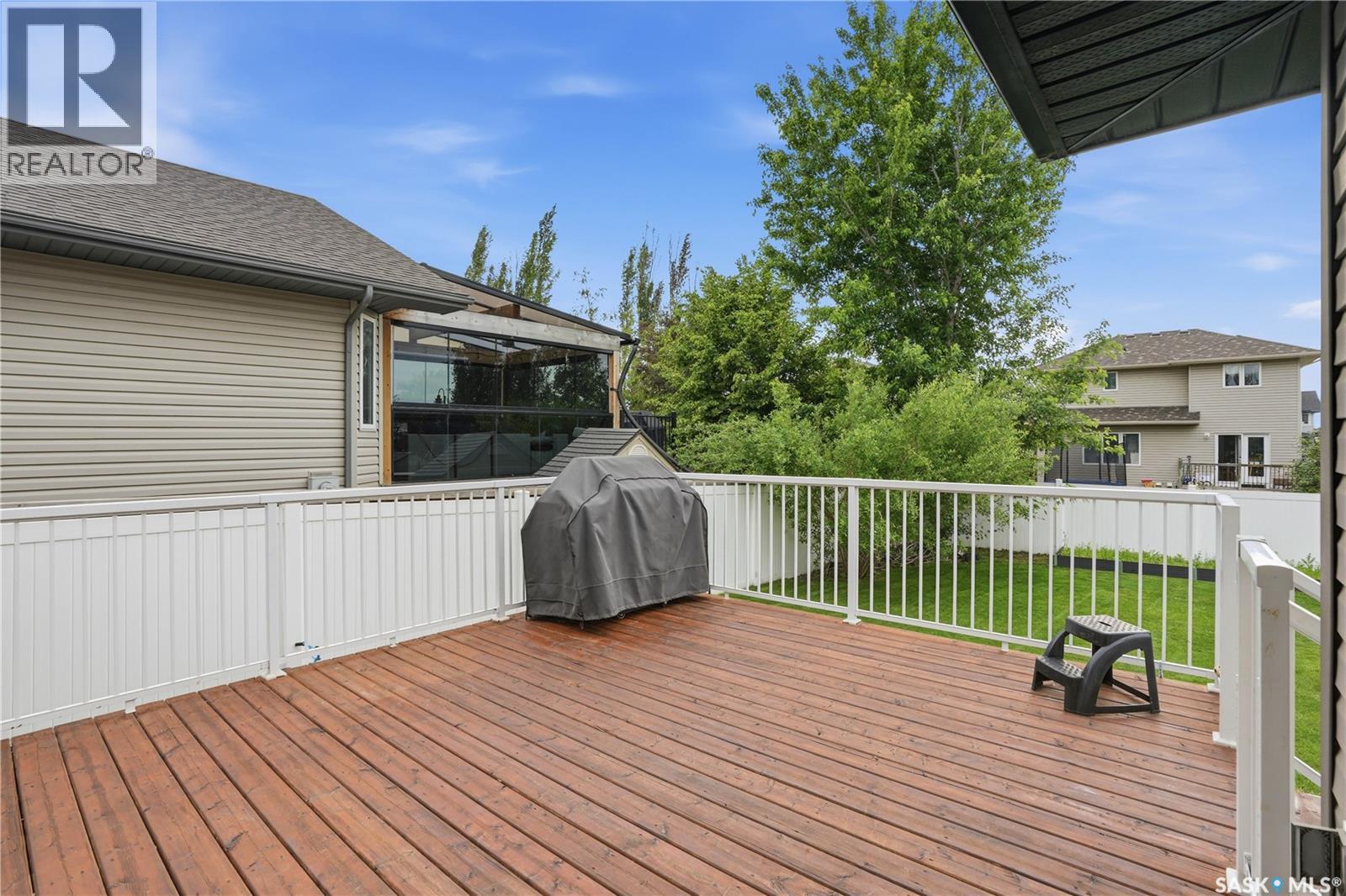 110 Stepney Crescent, Saskatoon, SK - Outdoor With Deck Patio Veranda With Exterior