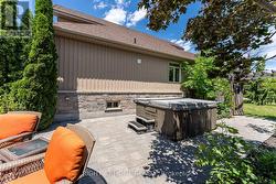 Hot tub on a backyard - 