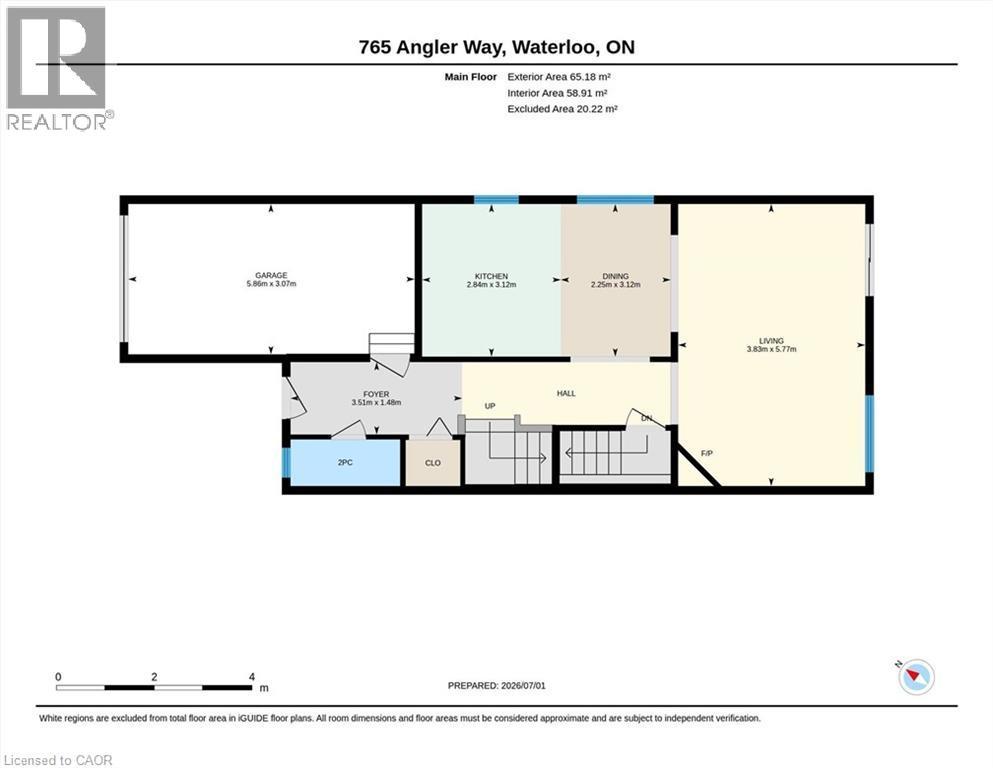 Floor plan - 765 Angler Way, Waterloo, ON - Other