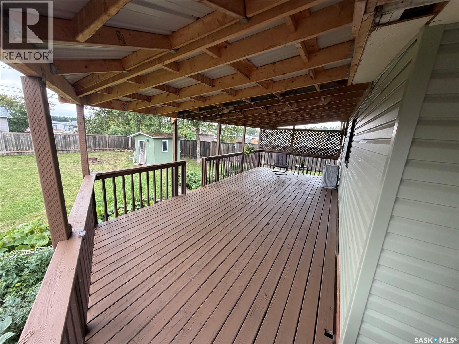 116 5Th Avenue N, Big River, SK - Outdoor With Deck Patio Veranda With Exterior