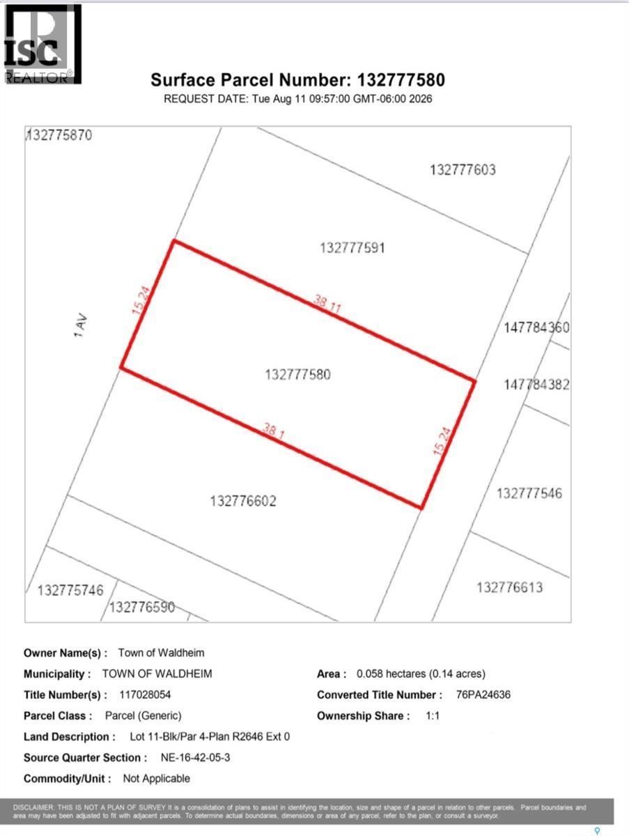 3012 1St Avenue, Waldheim, SK