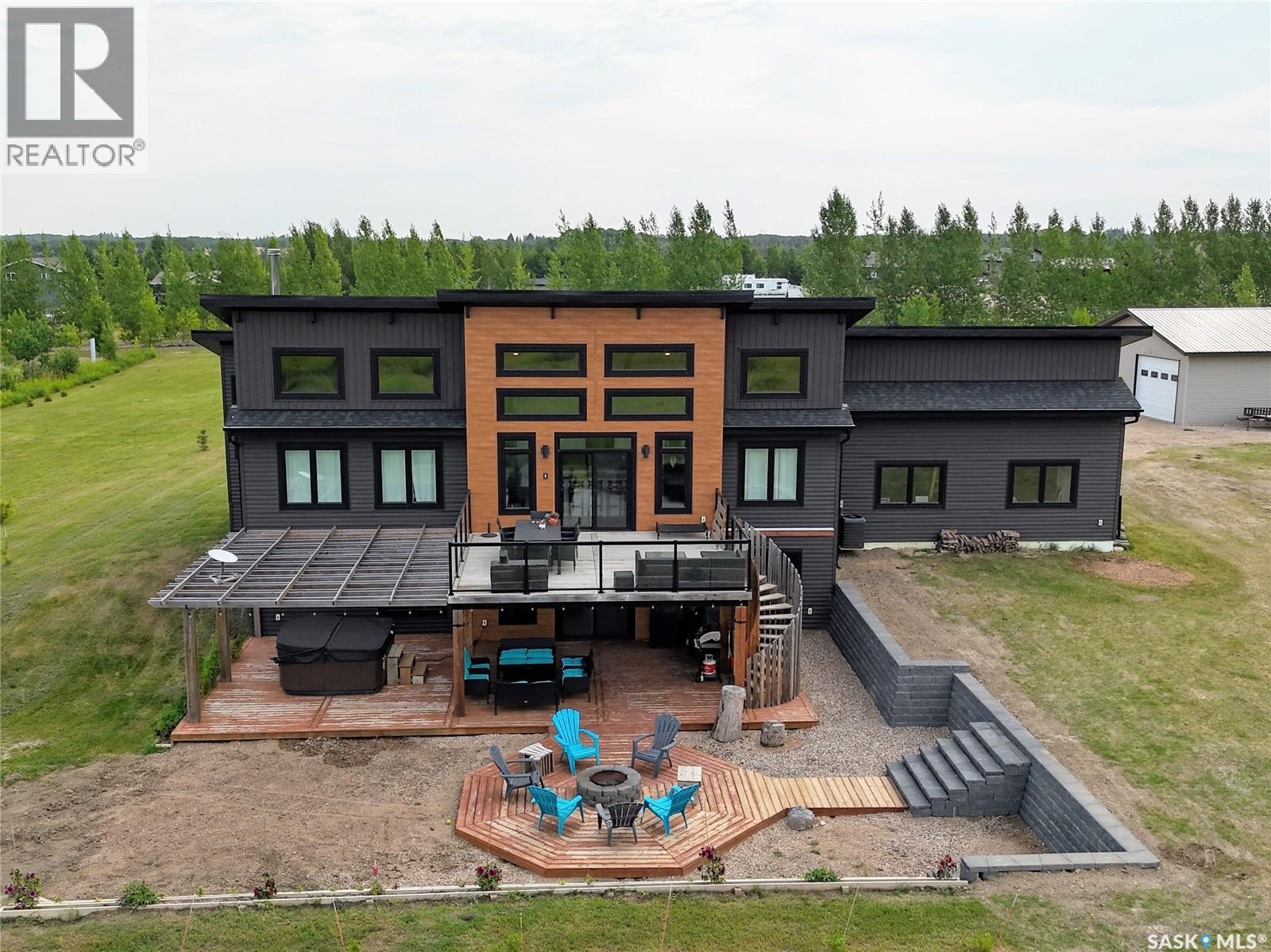 162 Lucien Lakeshore Drive, Lucien Lake, SK - Outdoor With Deck Patio Veranda