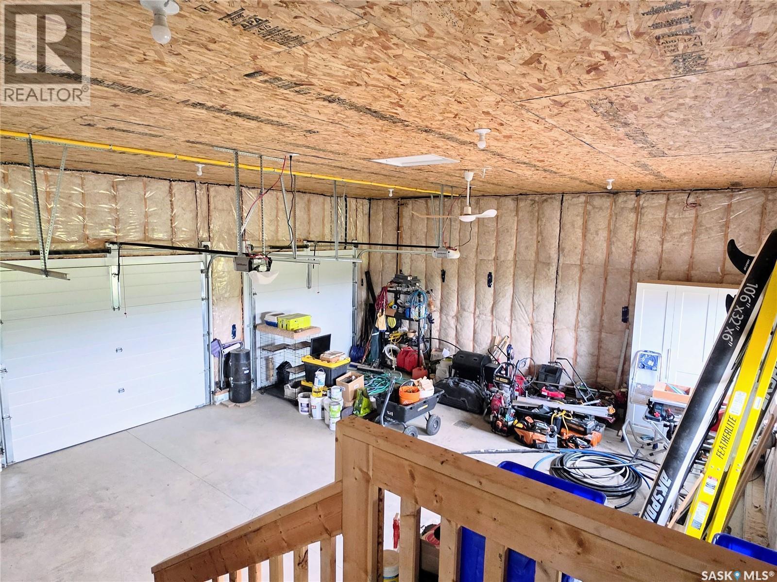 162 Lucien Lakeshore Drive, Lucien Lake, SK - Indoor Photo Showing Garage