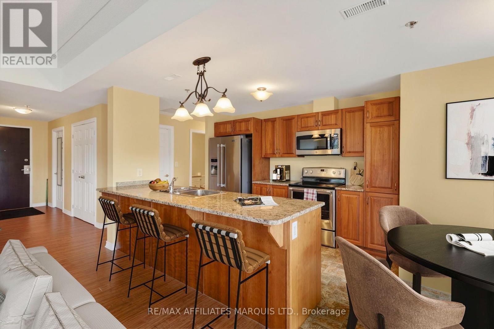 This image has been digitally altered - 604 - 108 Second Street E, Cornwall, ON - Indoor Photo Showing Kitchen
