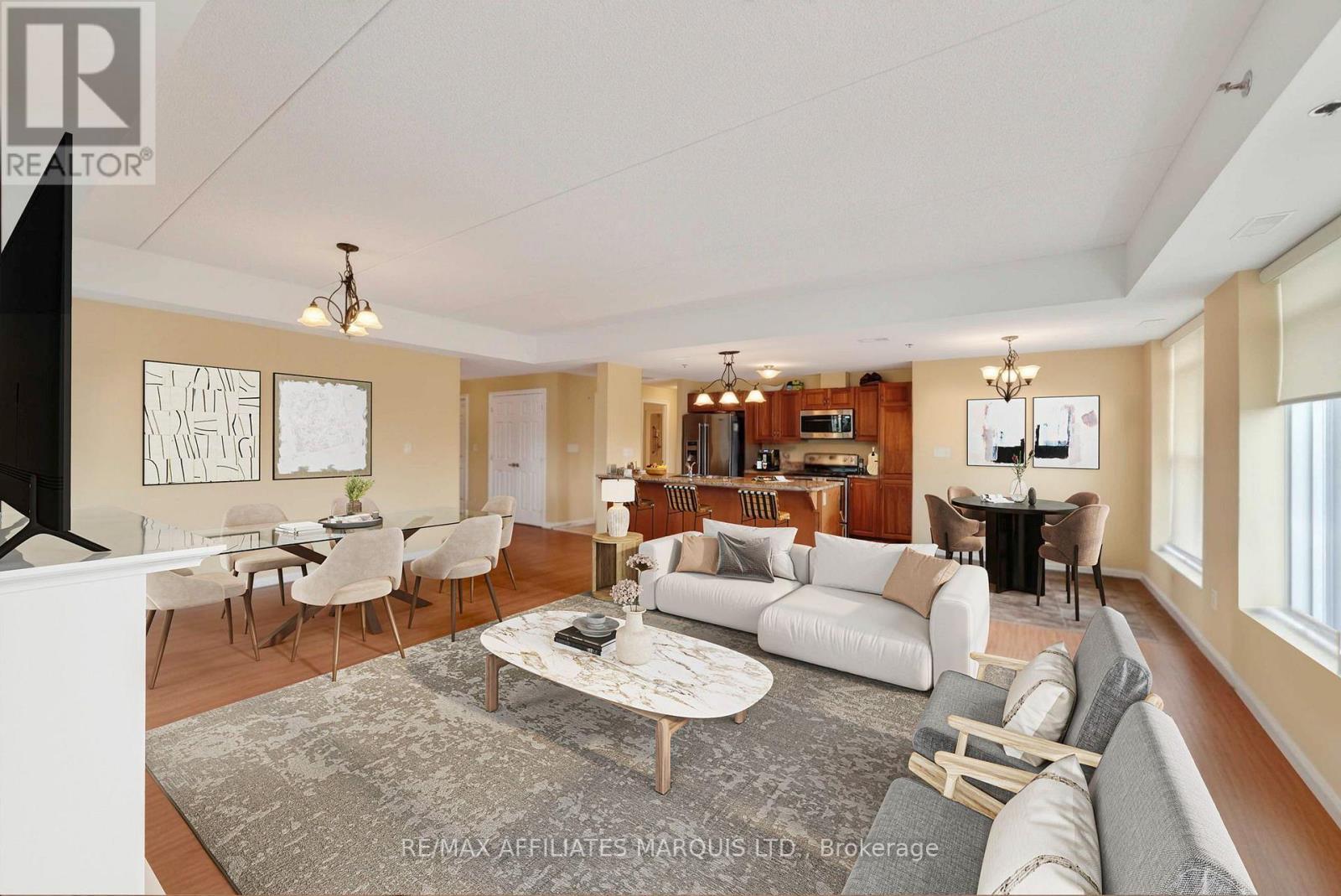 This image has been digitally altered - 604 - 108 Second Street E, Cornwall, ON - Indoor Photo Showing Living Room