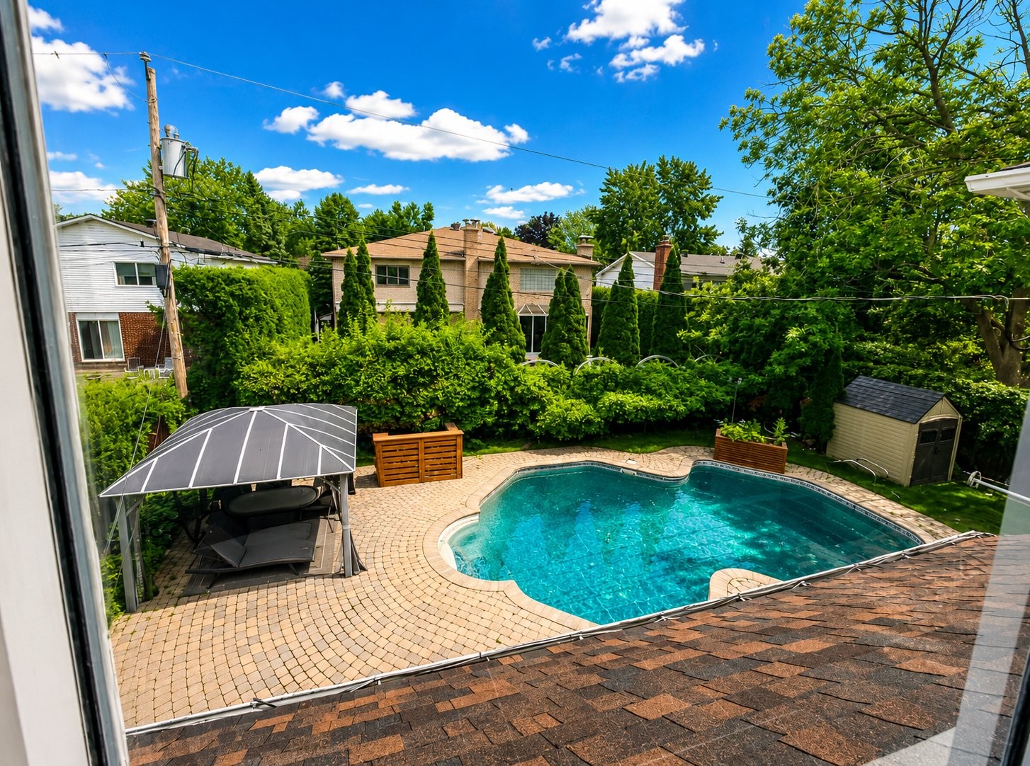 Piscine - 307 Fleet Drive, Beaconsfield, QC - Outdoor With In Ground Pool With Backyard