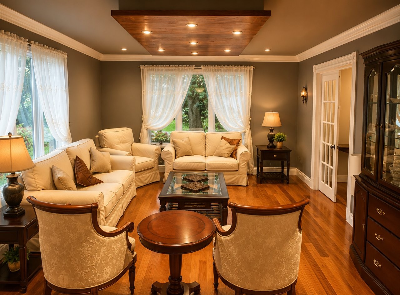 Salon - 307 Fleet Drive, Beaconsfield, QC - Indoor Photo Showing Living Room