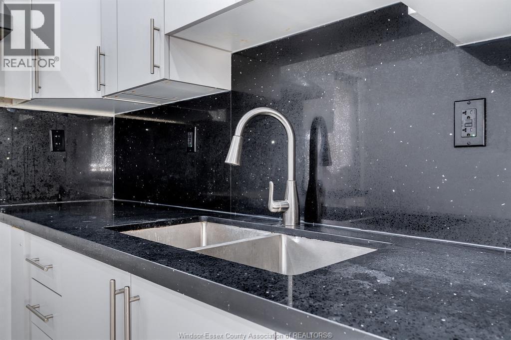 1343 Lillian, Windsor, ON - Indoor Photo Showing Kitchen With Double Sink