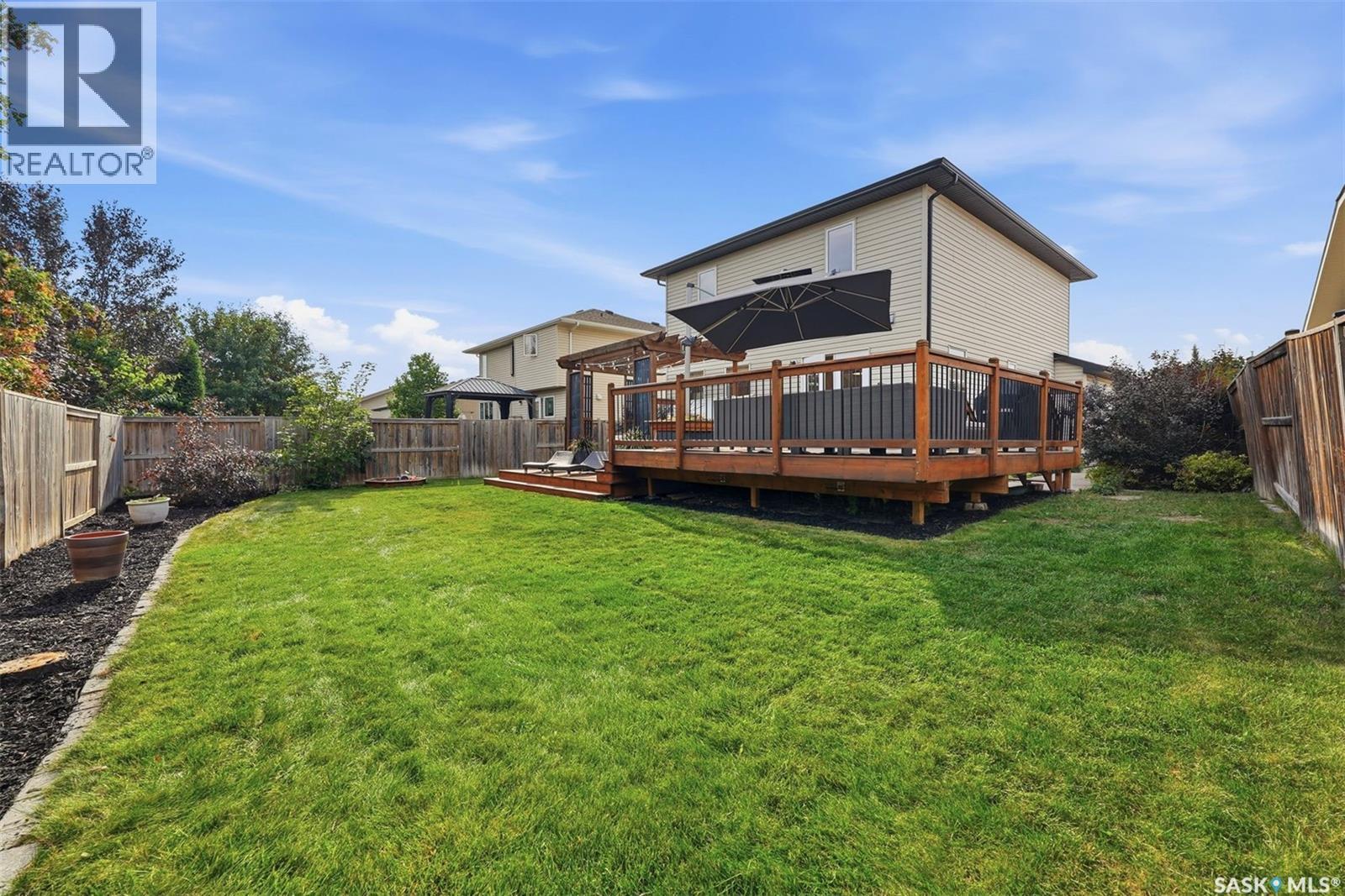 310 Stensrud Road, Saskatoon, SK - Outdoor With Deck Patio Veranda With Backyard With Exterior