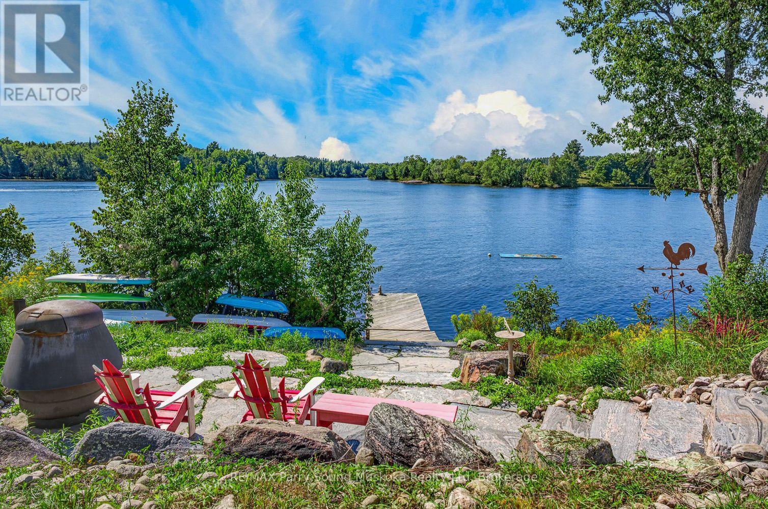 64 Mccords Road, Mckellar, ON - Outdoor With Body Of Water With View