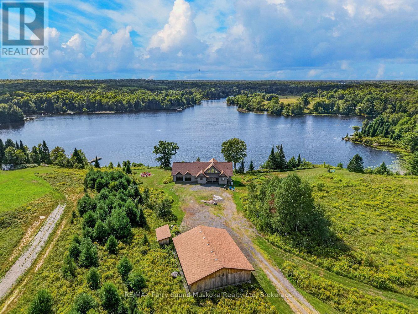 64 Mccords Road, Mckellar, ON - Outdoor With Body Of Water With View