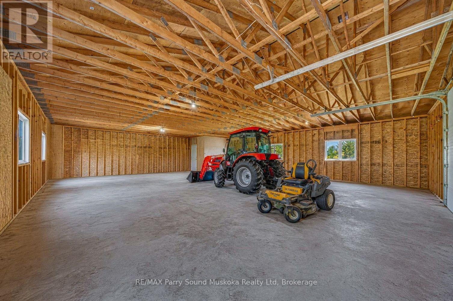 64 Mccords Road, Mckellar, ON - Indoor Photo Showing Garage
