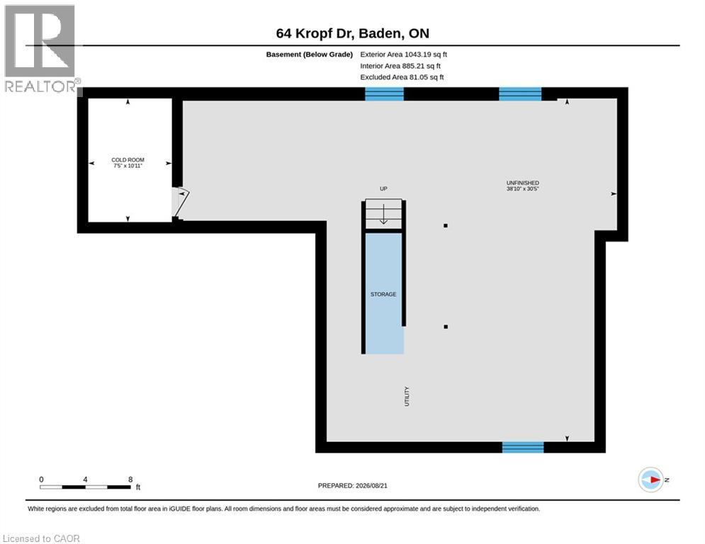 Floor plan - 64 Kropf Drive, Baden, ON - Other