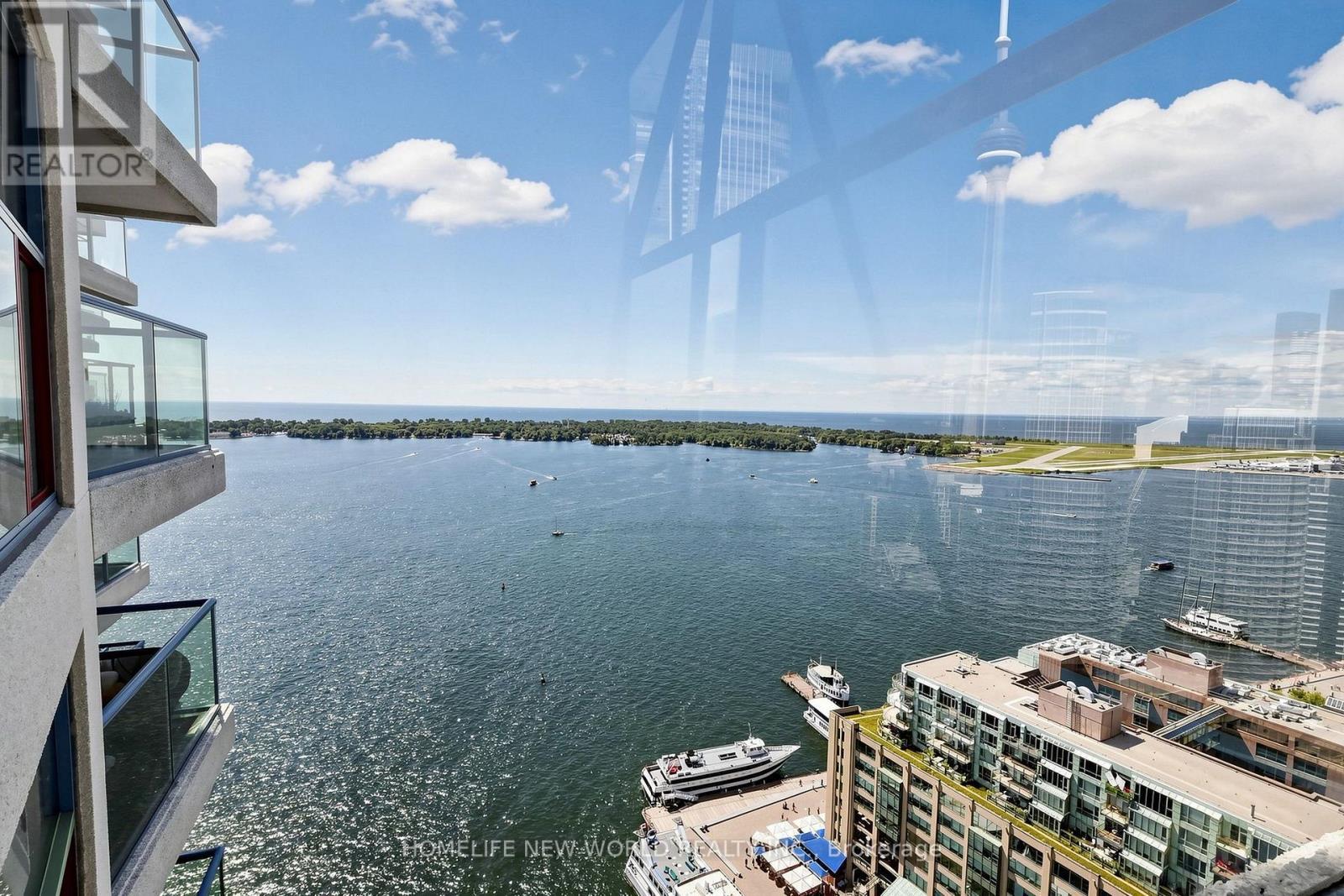 3512 - 99 Harbour Square, Toronto, ON - Outdoor With Body Of Water With View