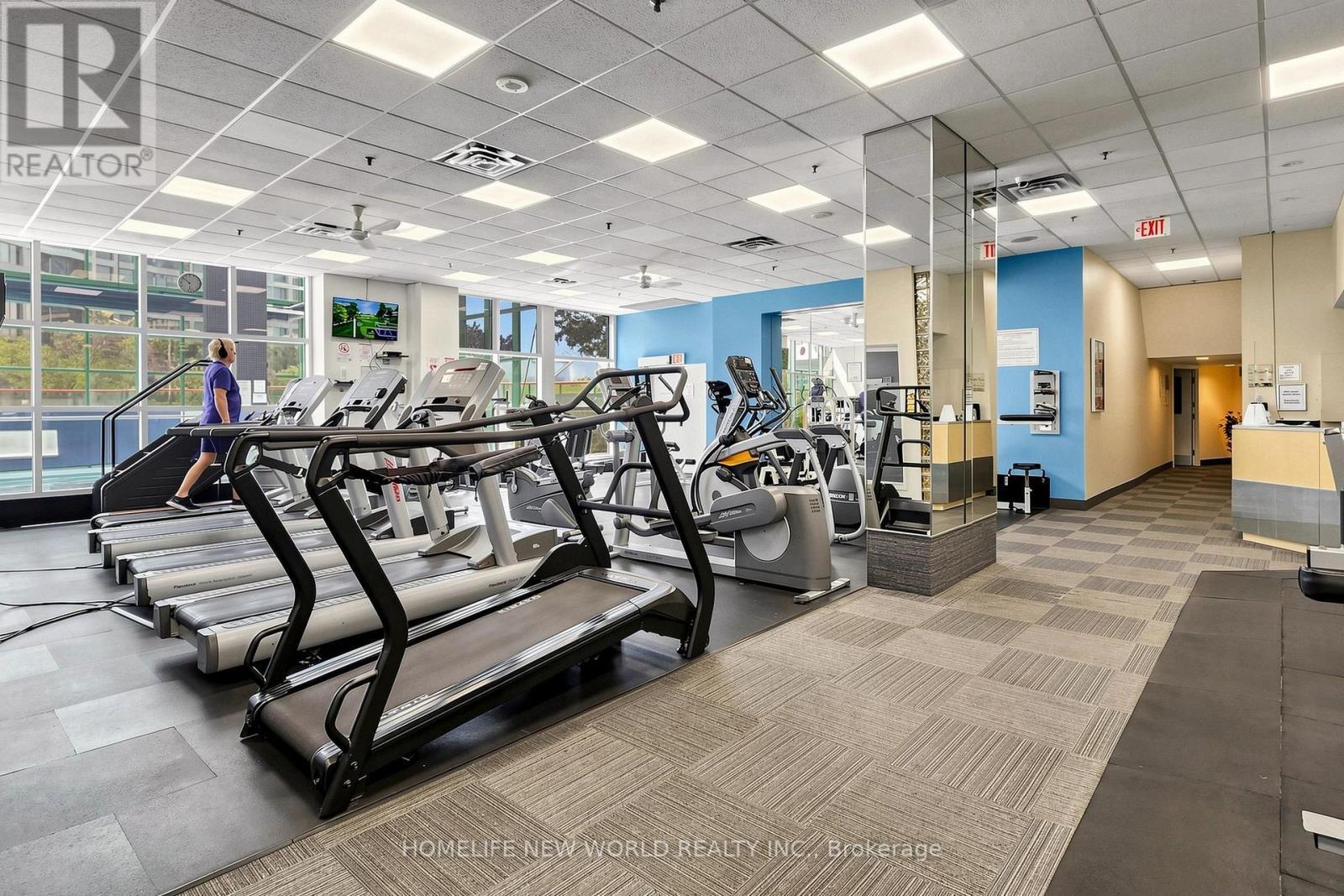 3512 - 99 Harbour Square, Toronto, ON - Indoor Photo Showing Gym Room