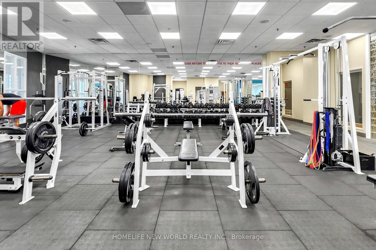3512 - 99 Harbour Square, Toronto, ON - Indoor Photo Showing Gym Room