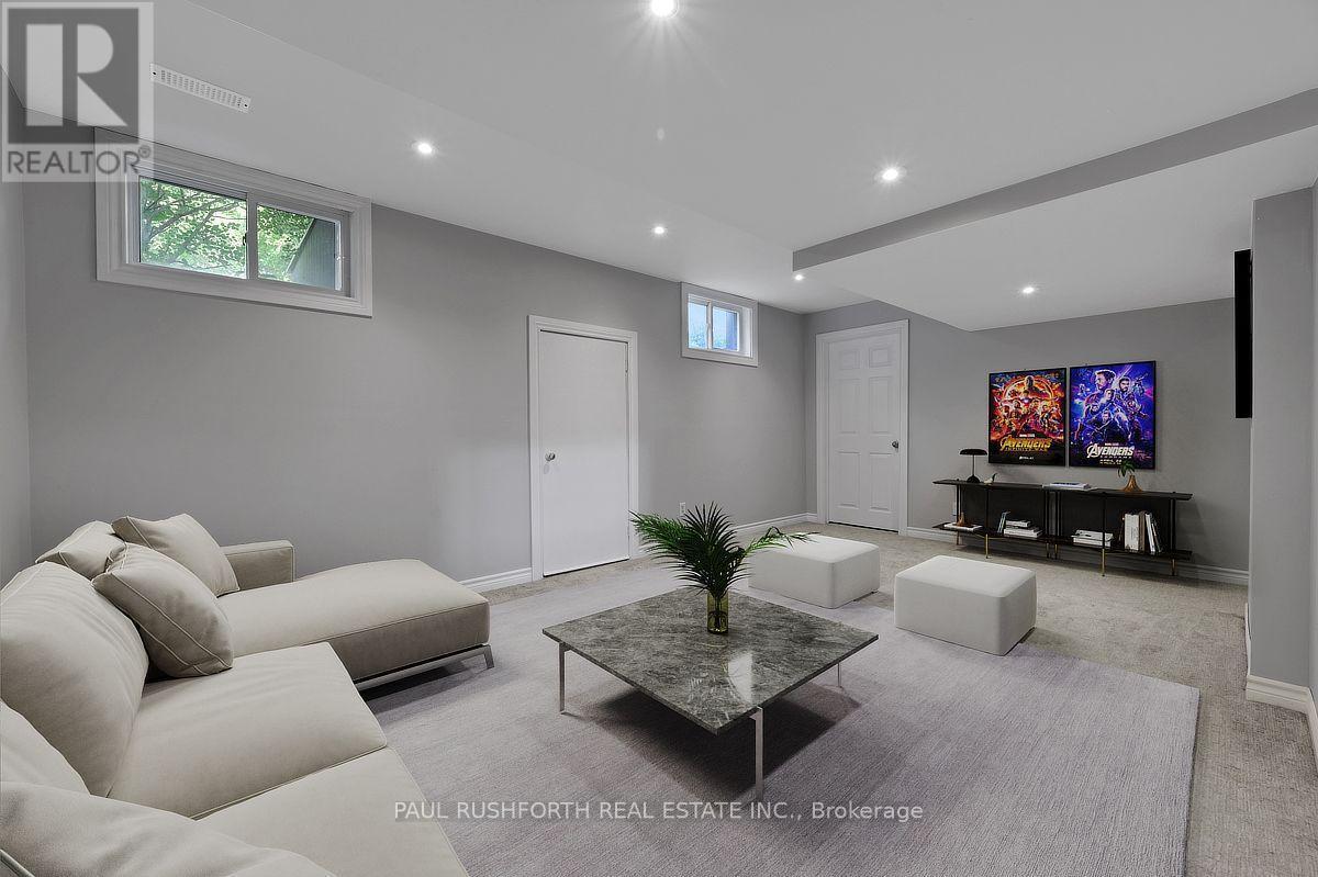 Virtually Staged-Basement Rec Room - 1072 Richard Avenue, Ottawa, ON - Indoor