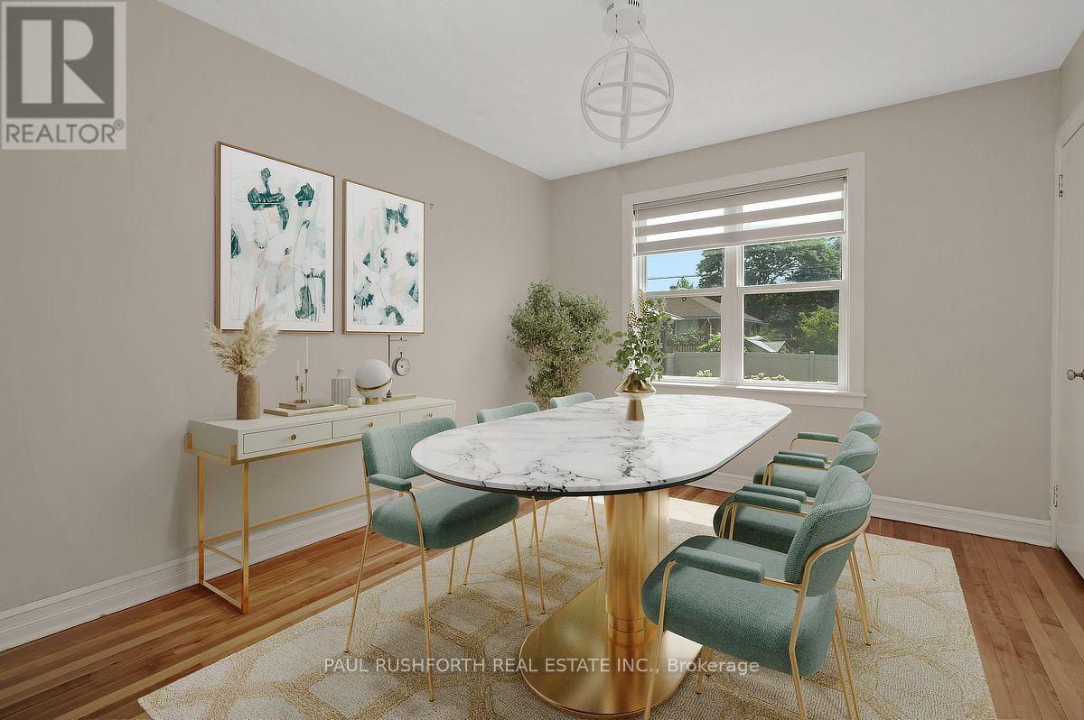Virtually Staged-Dining Room - 1072 Richard Avenue, Ottawa, ON - Indoor Photo Showing Dining Room
