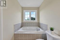 Soaker tub with view! -