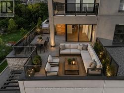 Aerial of Private Terrace (Virtually Staged) - 