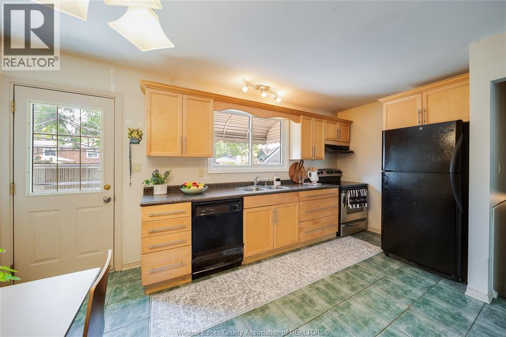 381 Carling, Windsor, ON - Indoor Photo Showing Kitchen With Double Sink