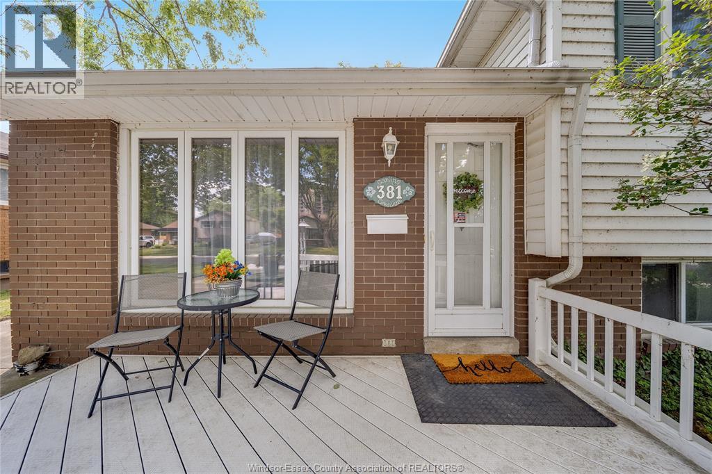 381 Carling, Windsor, ON - Outdoor With Deck Patio Veranda With Exterior