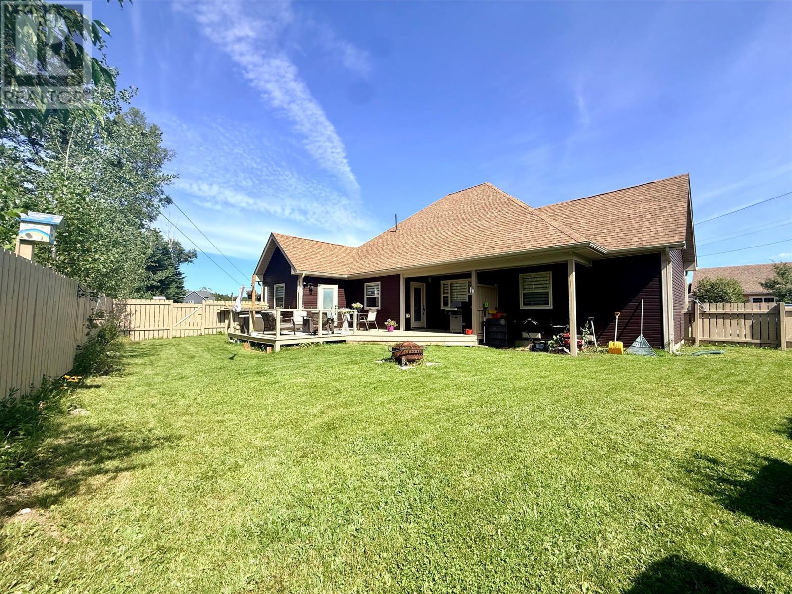18 Evergreen Crescent, Springdale, NL - Outdoor With Deck Patio Veranda