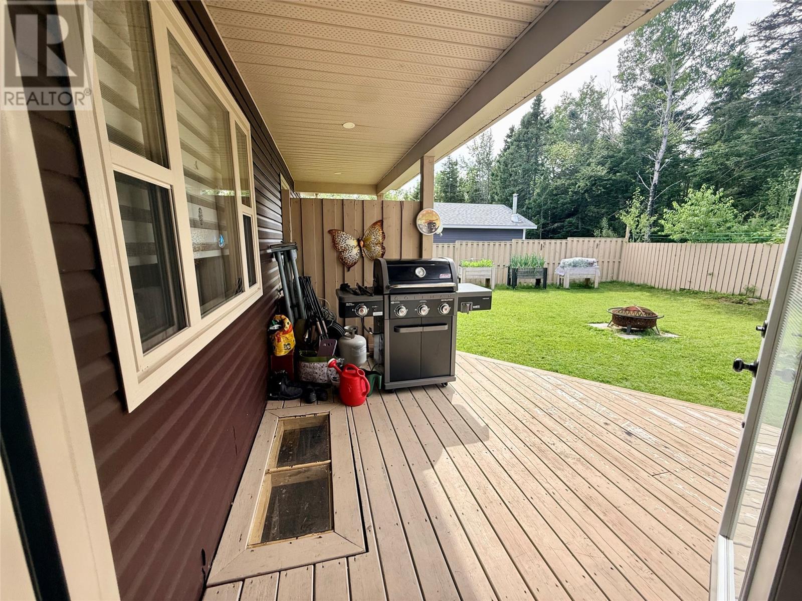 18 Evergreen Crescent, Springdale, NL - Outdoor With Deck Patio Veranda With Exterior