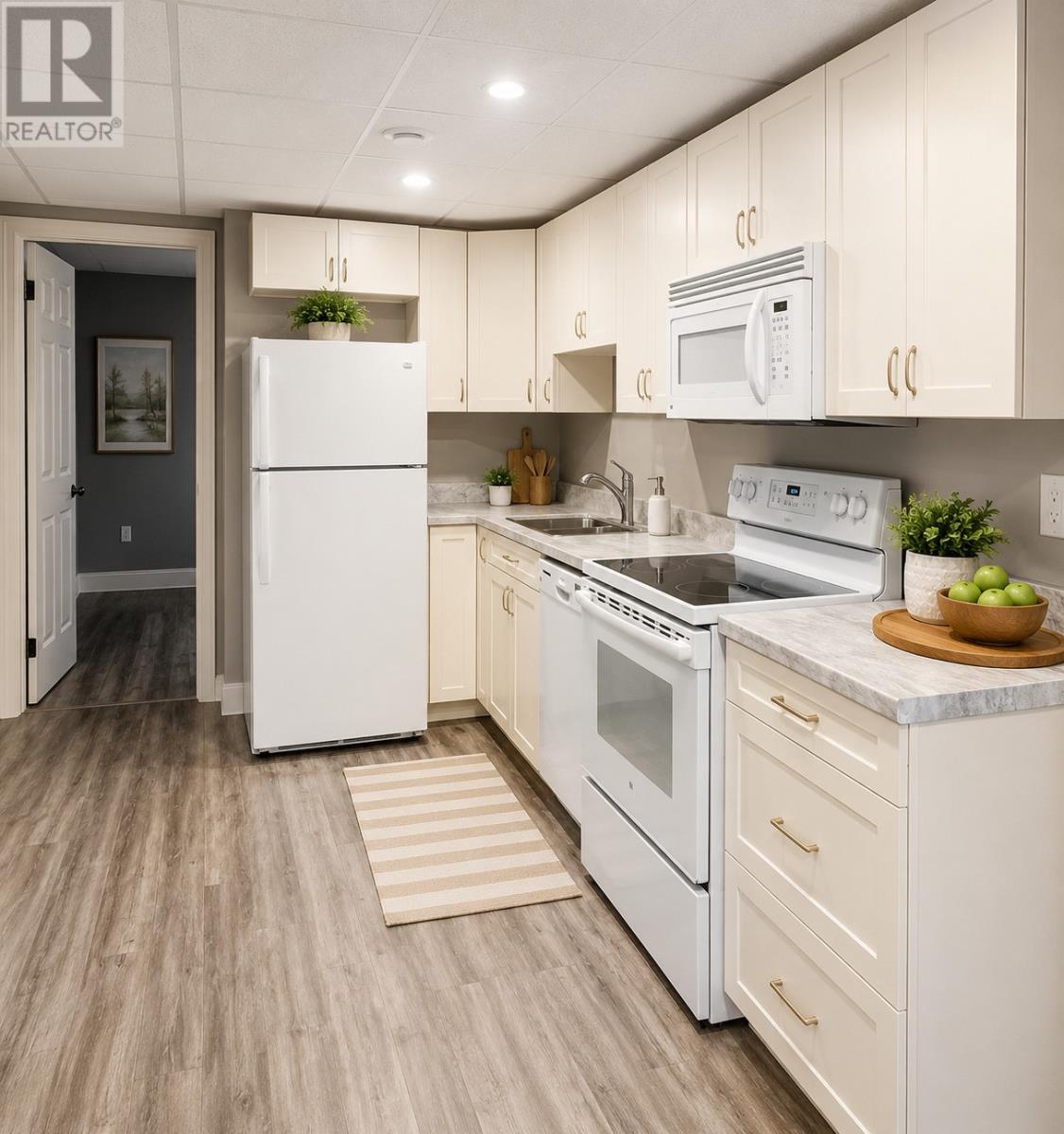apt with AI Photos - 18 Evergreen Crescent, Springdale, NL - Indoor Photo Showing Kitchen
