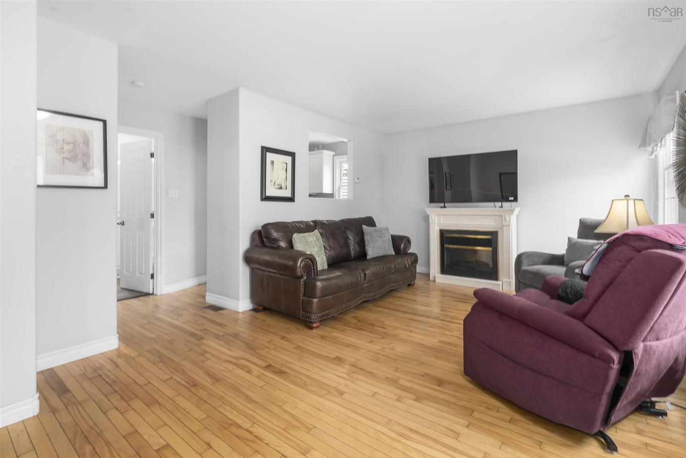 3206 Micmac Street, Halifax, NS - Indoor Photo Showing Living Room With Fireplace